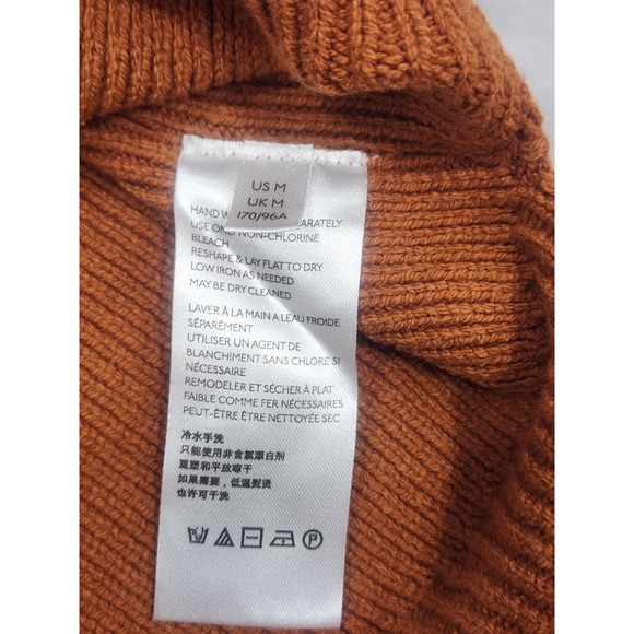 FREE PEOPLE Easy Street Tunic Sweater  Tan Brown Sz Med - Picture 10 of 10